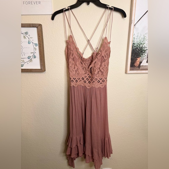 EUC FREE PEOPLE ONE ADELLA SLIP RT$88 - Picture 4 of 6